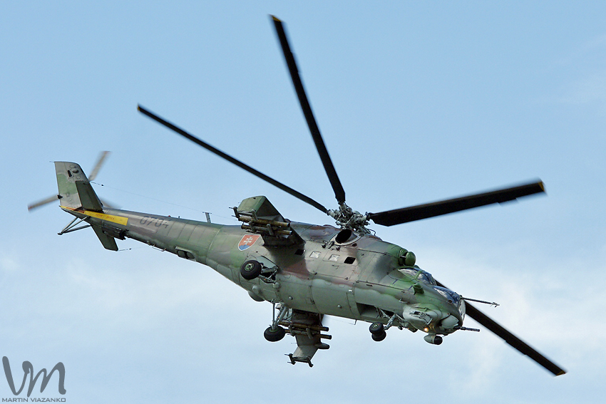 Mil Mi-24V, helicopter, vrtuľník, slovak air force, SAF
