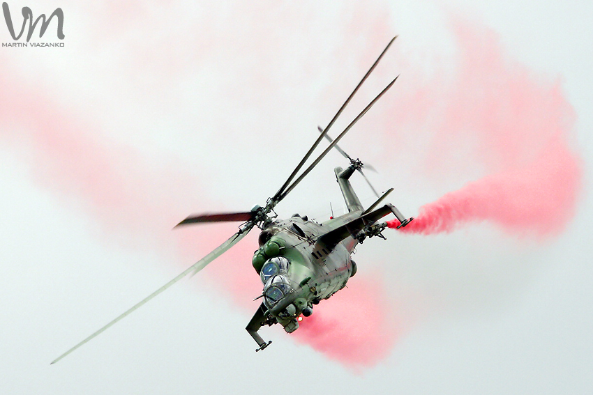 Mil Mi-24V, helicopter, vrtuľník, slovak air force, SAF