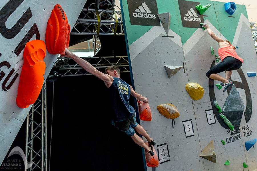 Adidas, boulder, cup, bouldering, lezenie, Greksak, Tomas, Vanda, Michalkova