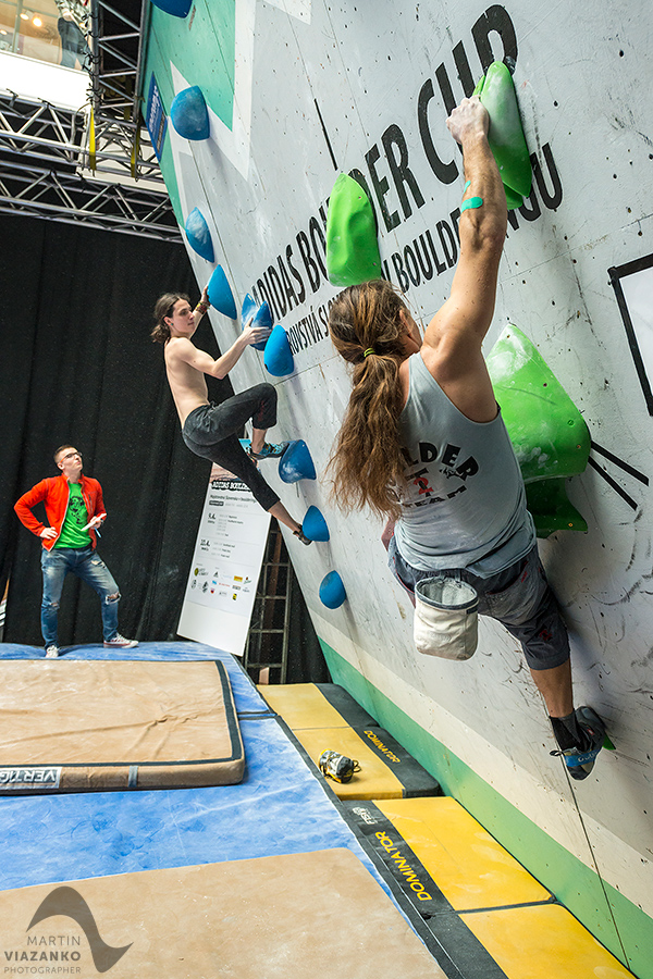 Adidas, boulder, cup, bouldering, lezenie, Greksak, Tomas, Vanda, Michalkova