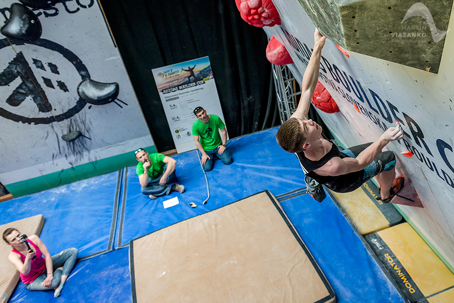 Adidas, boulder, cup, bouldering, lezenie, Greksak, Tomas, Vanda, Michalkova