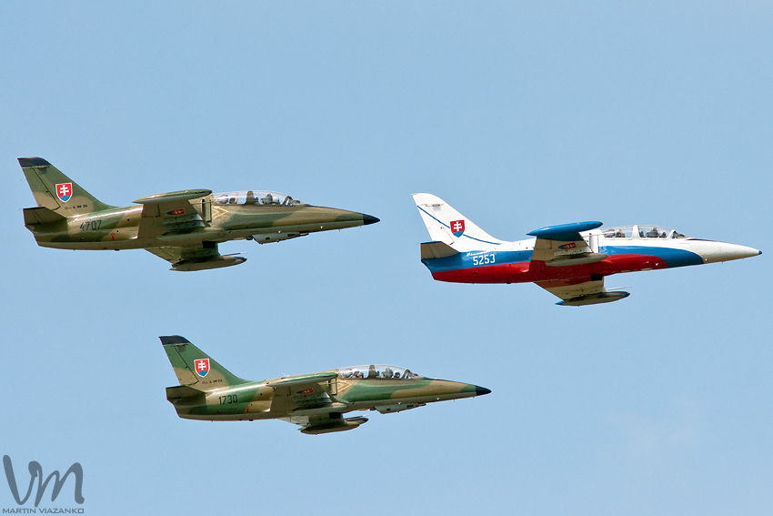 L-39CM Albatros, biele albatrosy, L-39ZAM Albatros, slovak air force, air