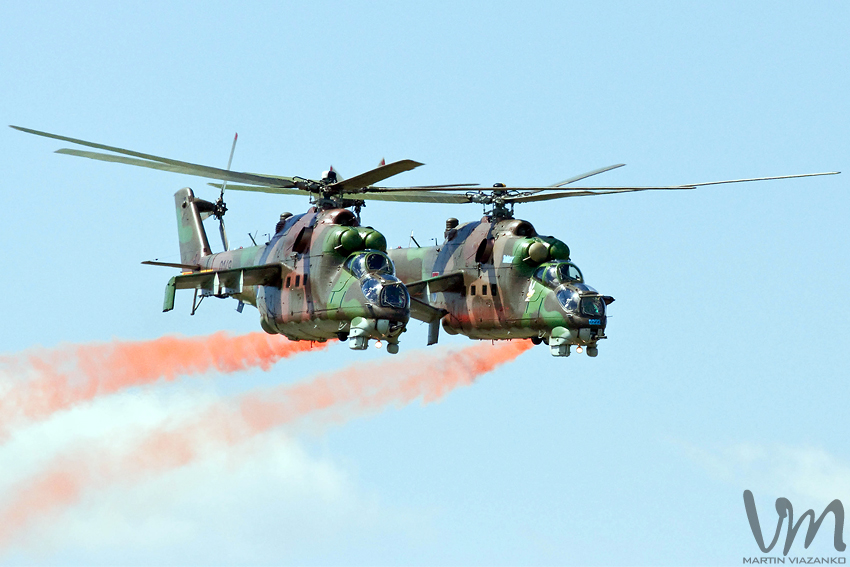 Mil Mi-24V, helicopter, vrtuľník, slovak air force, SAF