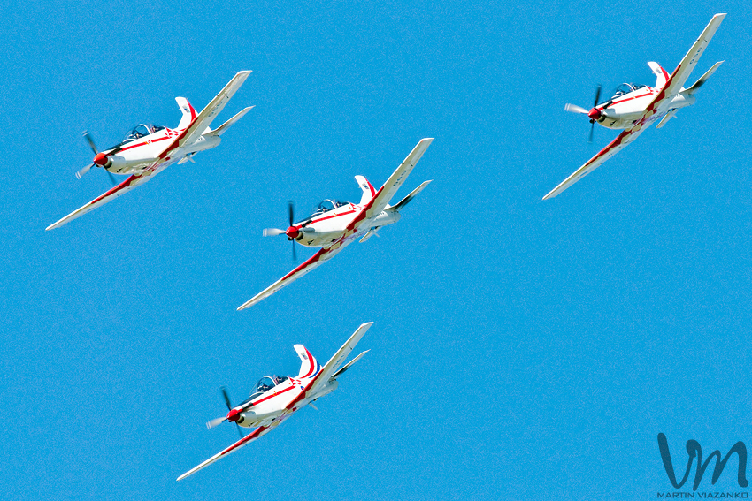 Pilatus PC-9, Croatian Air Force aerobatic team Krila Oluje