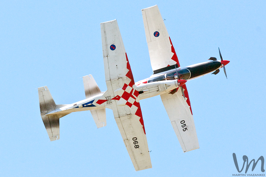 Pilatus PC-9, Croatian Air Force aerobatic team Krila Oluje