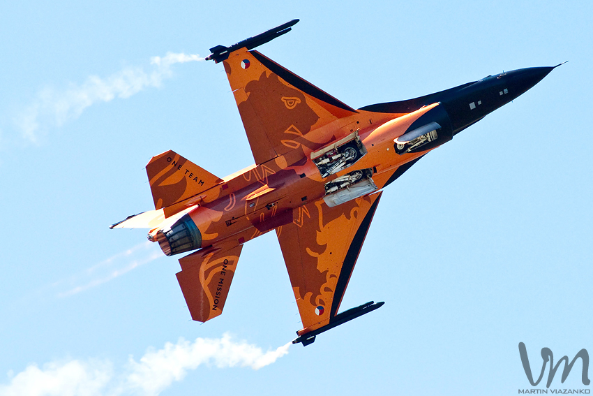 General Dynamics F-16MLU Fighting Falcon, Solo Display Team Royal Netherlands Air Force, RNAF