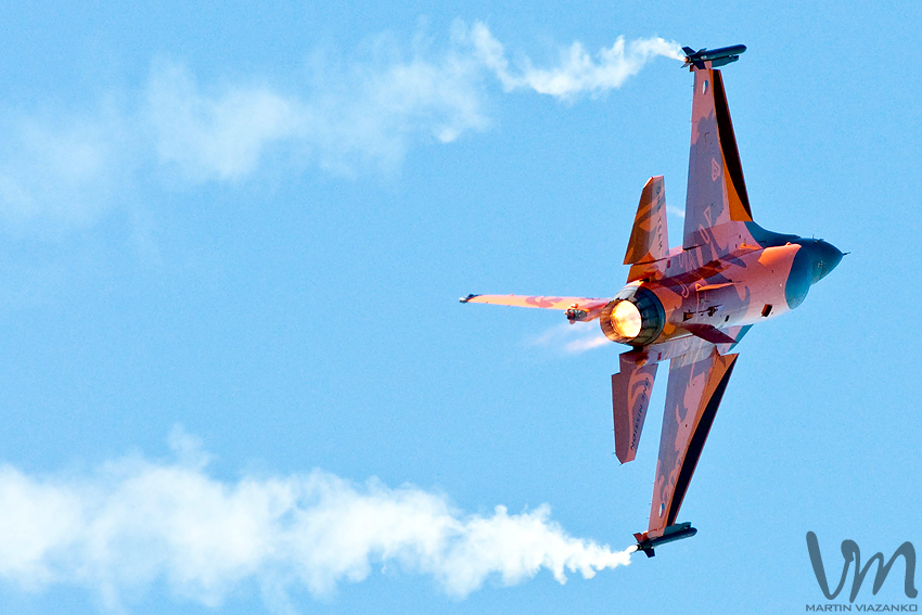 General Dynamics F-16MLU Fighting Falcon, Solo Display Team Royal Netherlands Air Force, RNAF