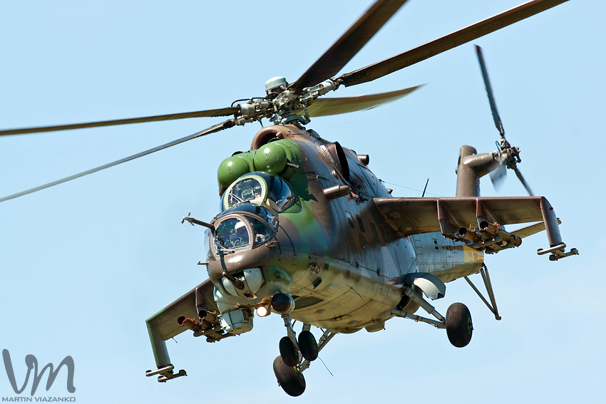 Mil Mi-24V, helicopter, vrtuľník, slovak air force, SAF