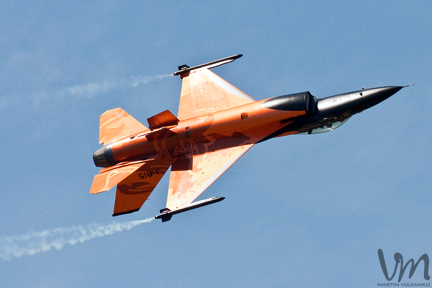 General Dynamics F-16MLU Fighting Falcon, Solo Display Team Royal Netherlands Air Force, RNAF