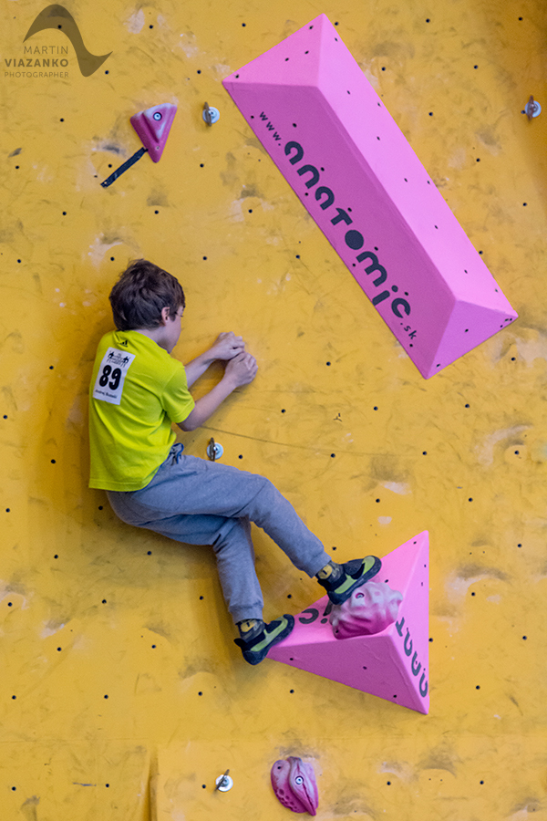 lezecka stena K2, preteky, boulder, lezenie