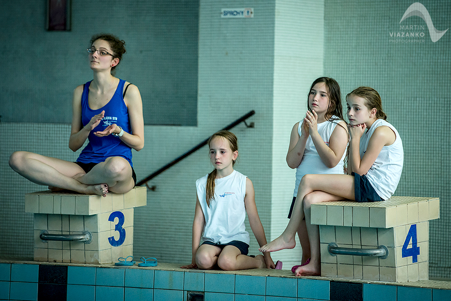 synchronizovane plavanie, akvabely, iuventa bratislava, slavia stu, Majstrovstvá Slovenskej republiky Open 2014 mladších žiačok B a C, starších žiačok a senioriek, v synchronizovanom plavani