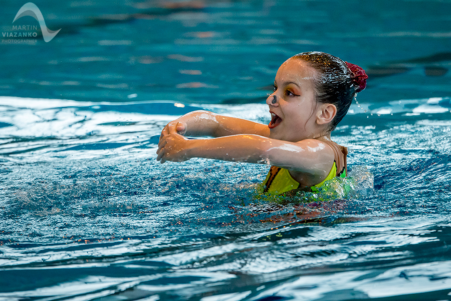 synchronizovane plavanie, akvabely, iuventa bratislava, slavia stu, Majstrovstvá Slovenskej republiky Open 2014 mladších žiačok B a C, starších žiačok a senioriek, v synchronizovanom plavani