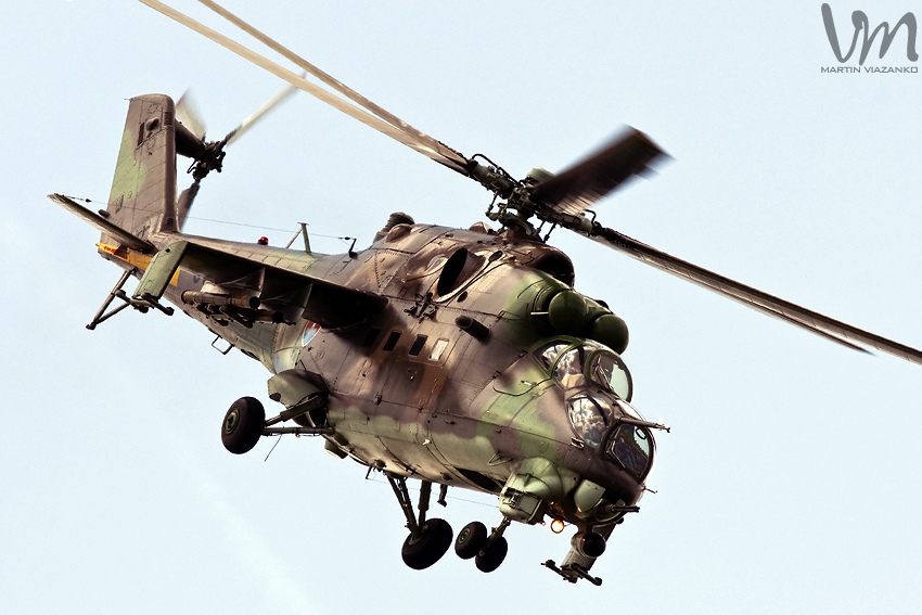 Mil Mi-24V, helicopter, vrtuľník, slovak air force, SAF