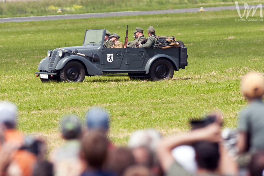 Kübelsitzwagen Wehrmacht, DKW F8, Wanderer W11, Slovenský klub vojenských historických vozidiel