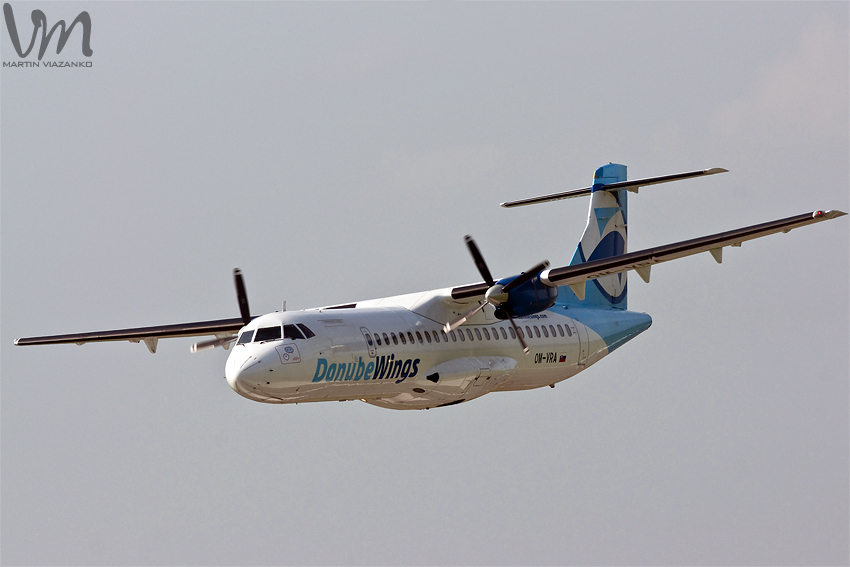 Aerospatiale ATR 72-202, Danube wings, slovak republik, SR