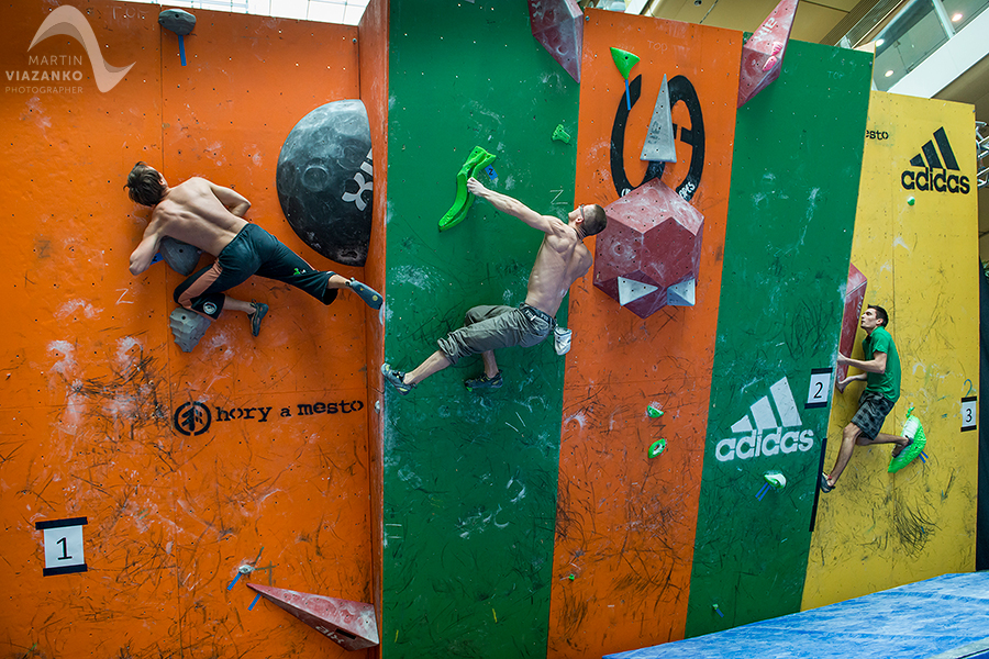 aupark, adidas boulder cup, bouldering, climb, lezenie, súťaž, pretek, majstrovstvá slovenska v boulderingu, hory a mesto