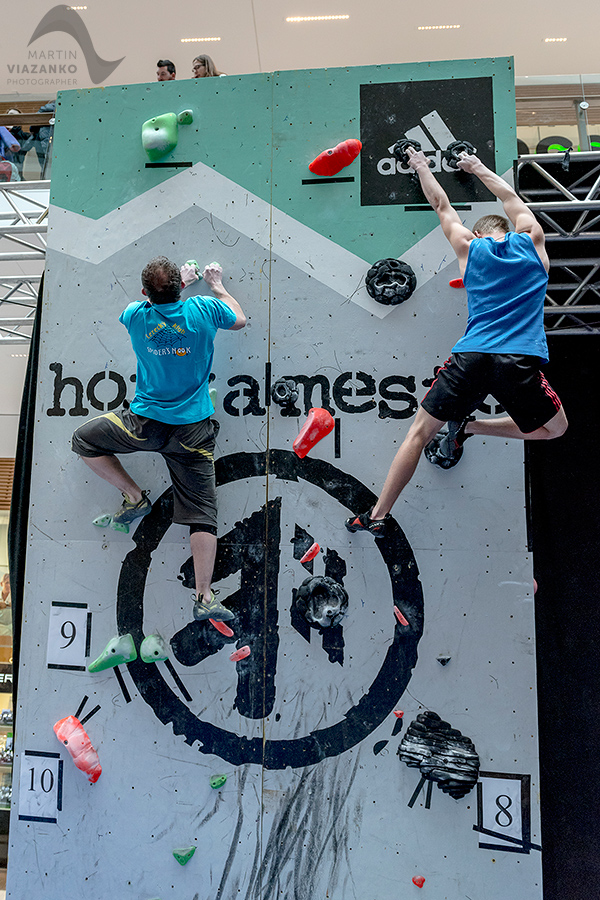 Adidas, boulder, cup, bouldering, lezenie, Greksak, Tomas, Vanda, Michalkova