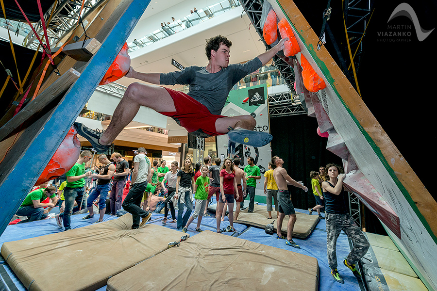 Adidas, boulder, cup, bouldering, lezenie, Greksak, Tomas, Vanda, Michalkova
