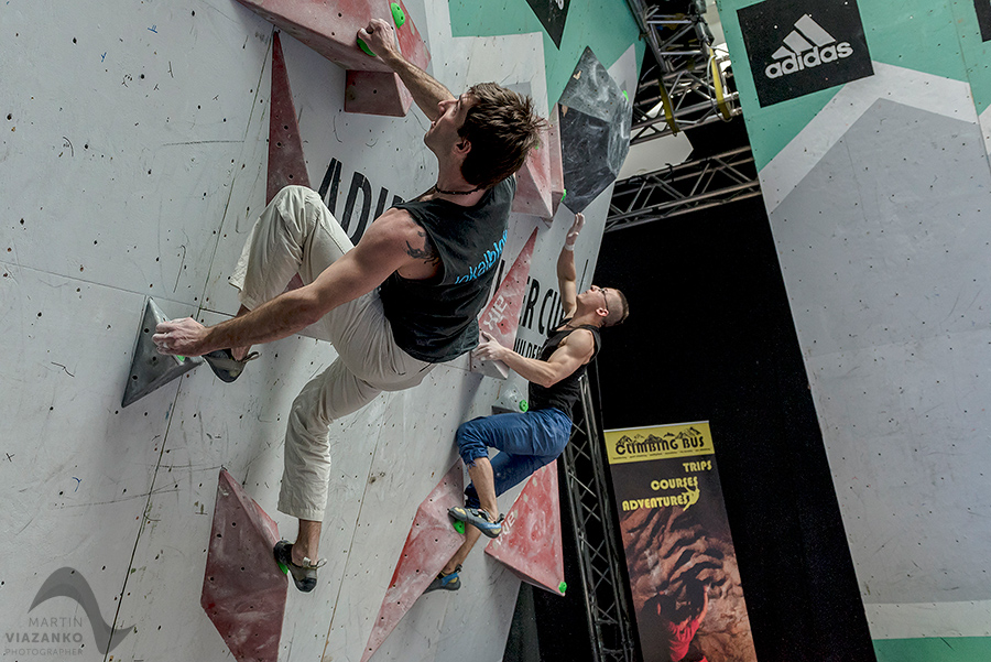 Adidas, boulder, cup, bouldering, lezenie, Greksak, Tomas, Vanda, Michalkova