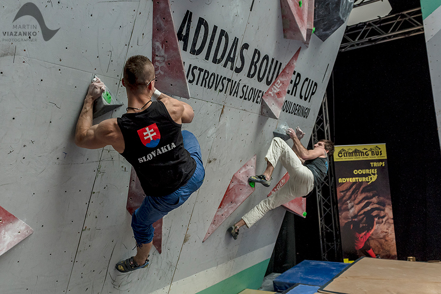 Adidas, boulder, cup, bouldering, lezenie, Greksak, Tomas, Vanda, Michalkova