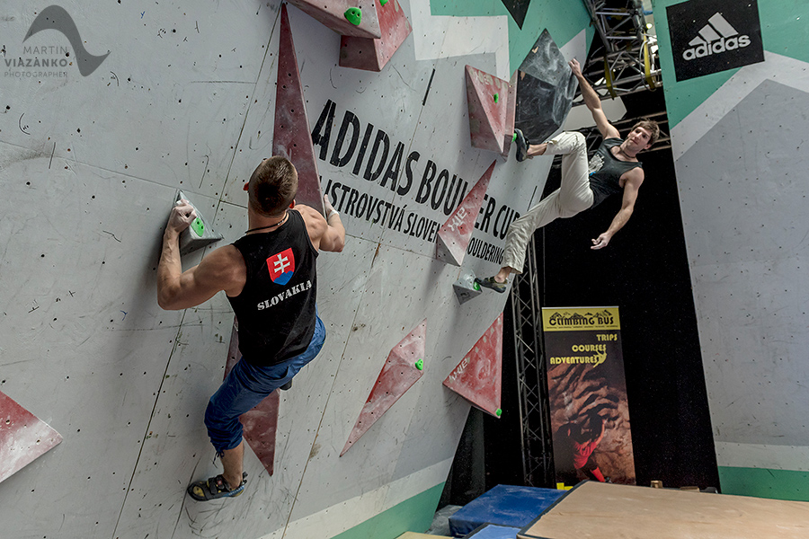 Adidas, boulder, cup, bouldering, lezenie, Greksak, Tomas, Vanda, Michalkova