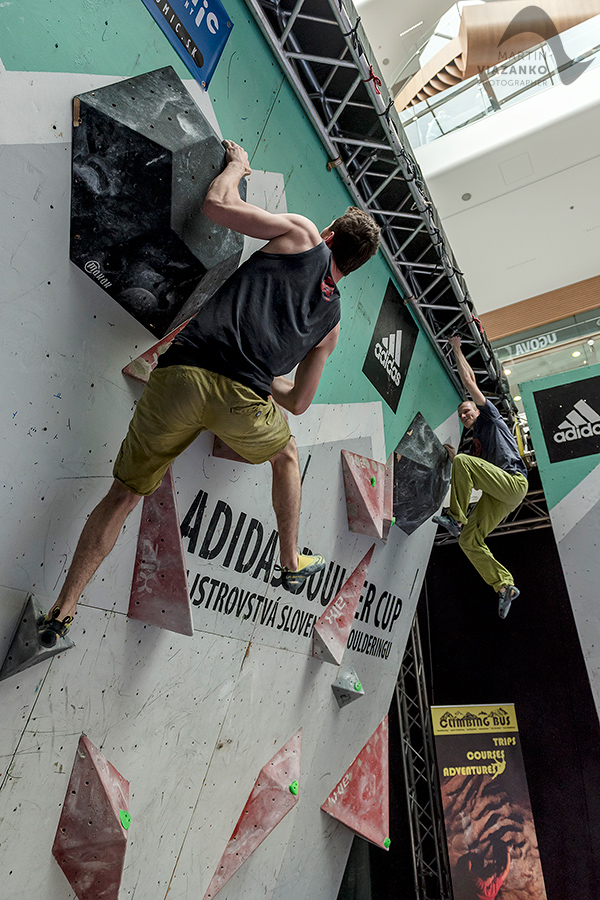 Adidas, boulder, cup, bouldering, lezenie, Greksak, Tomas, Vanda, Michalkova