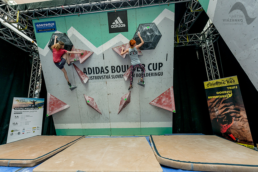 Adidas, boulder, cup, bouldering, lezenie, Greksak, Tomas, Vanda, Michalkova