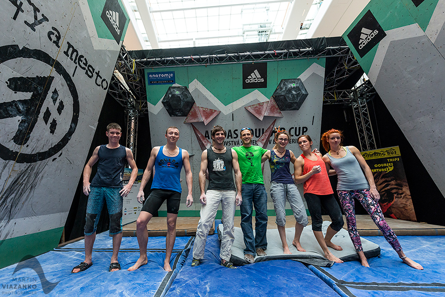 Adidas, boulder, cup, bouldering, lezenie, Greksak, Tomas, Vanda, Michalkova