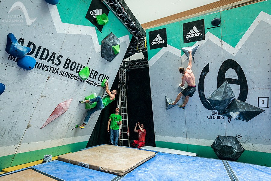 Adidas, boulder, cup, bouldering, lezenie, Greksak, Tomas, Vanda, Michalkova