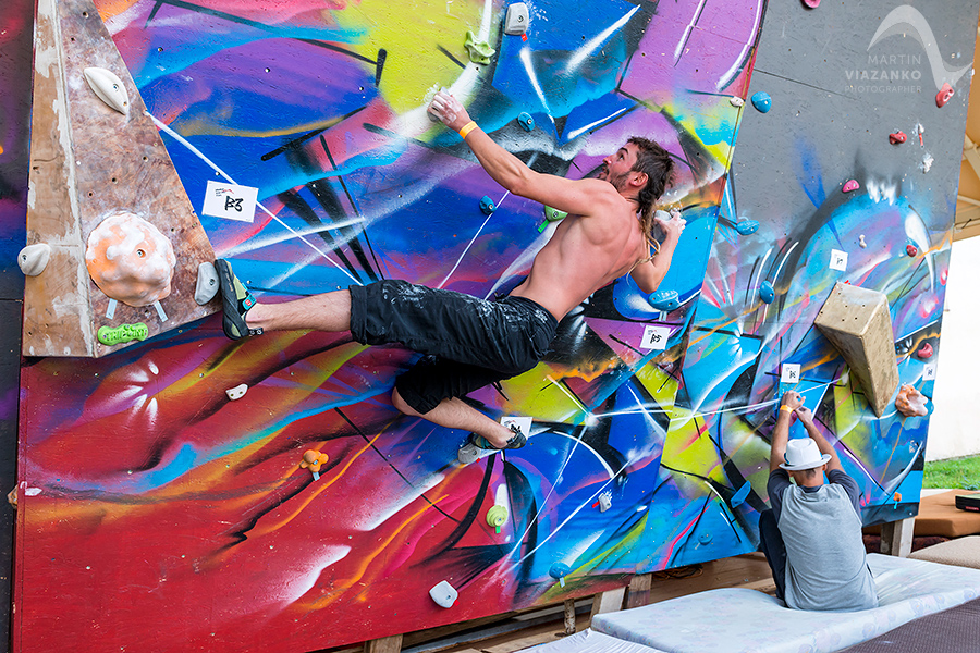 banane boulder king, kezmarok, kežmarok, climb, boulder, bouldering, competition