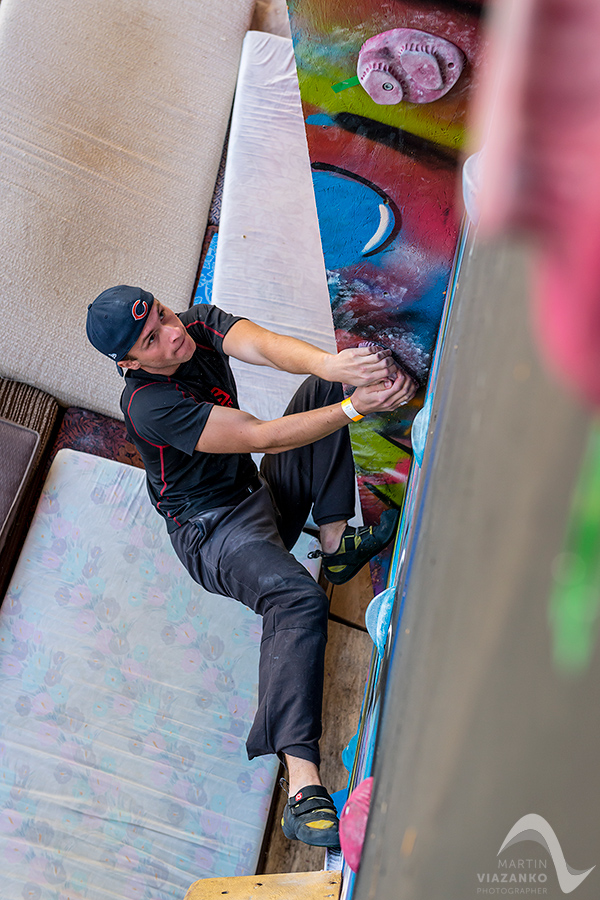 banane boulder king, kezmarok, kežmarok, climb, boulder, bouldering, competition