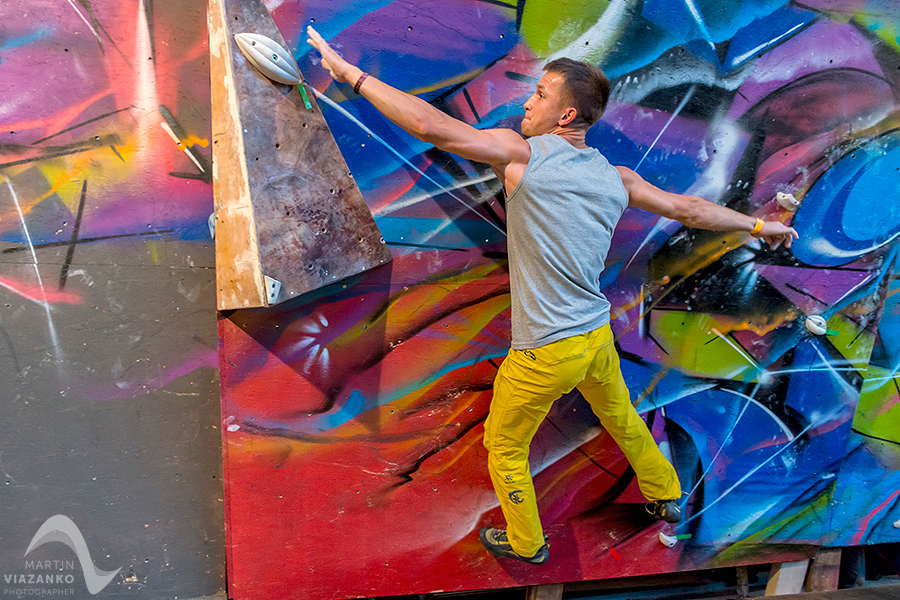 banane boulder king, kezmarok, kežmarok, climb, boulder, bouldering, competition