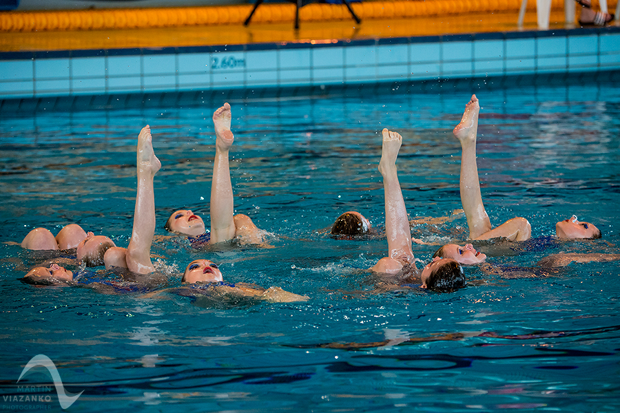 delfínik, delfinik, synchronizovane plavanie, akvabely, iuventa bratislava, slavia stu