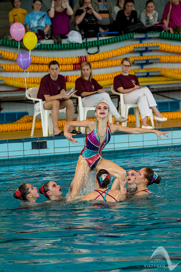 delfínik, delfinik, synchronizovane plavanie, akvabely, iuventa bratislava, slavia stu