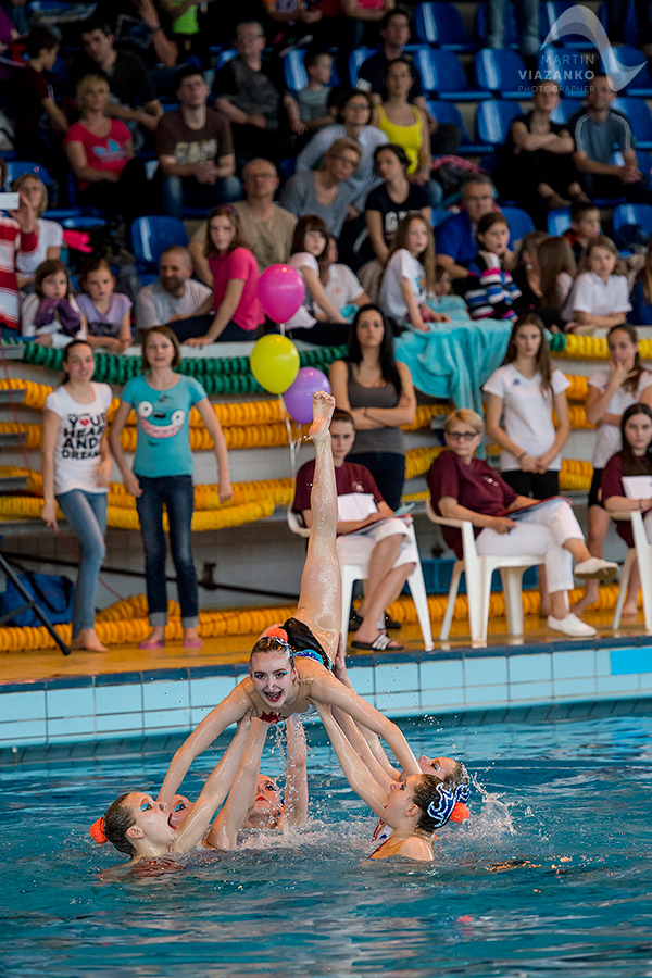 delfínik, delfinik, synchronizovane plavanie, akvabely, iuventa bratislava, slavia stu