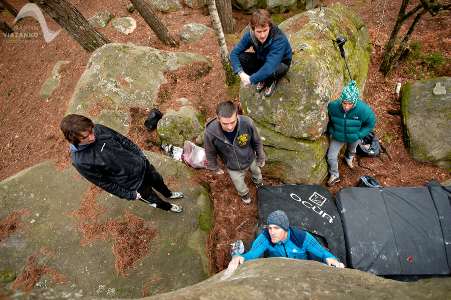 boulder, bouldering, fontainebleau, tomas, greksak, tomaso, francuzsko, sport