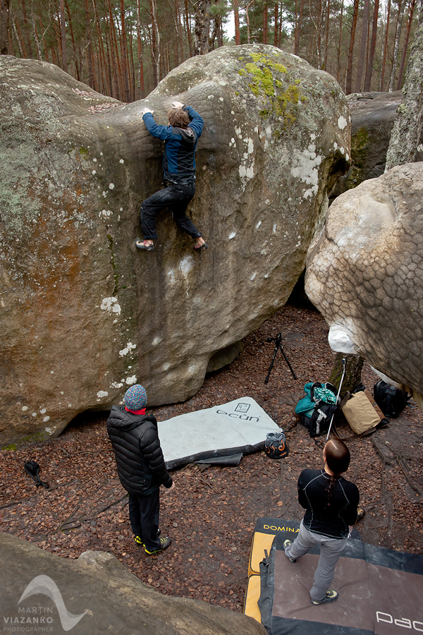boulder, bouldering, fontainebleau, tomas, greksak, tomaso, francuzsko, sport