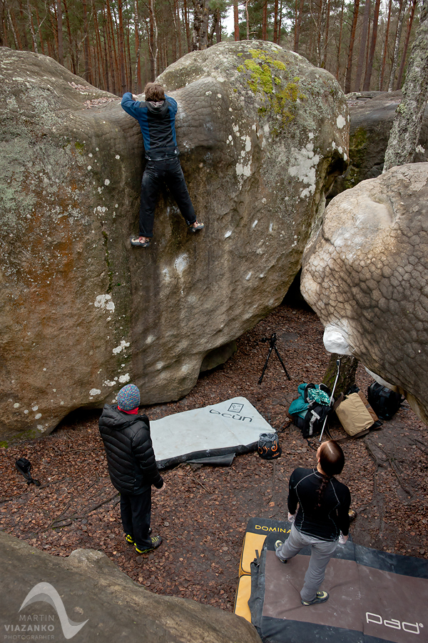 boulder, bouldering, fontainebleau, tomas, greksak, tomaso, francuzsko, sport