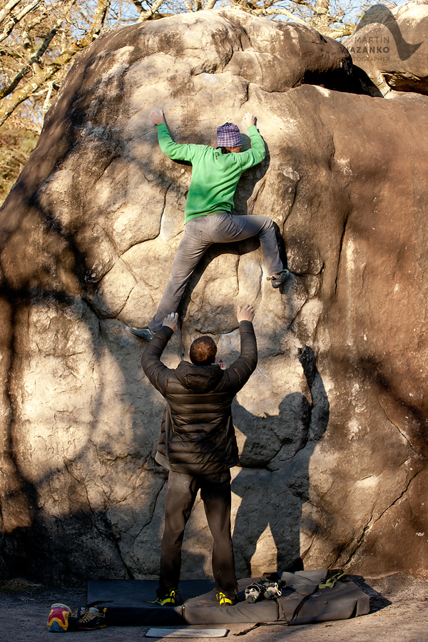 boulder, bouldering, fontainebleau, tomas, greksak, tomaso, francuzsko, sport