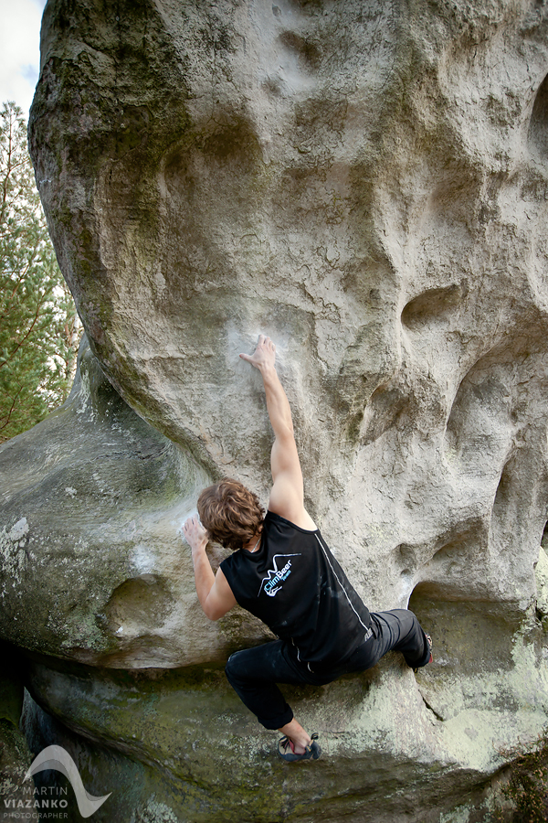 boulder, bouldering, fontainebleau, tomas, greksak, tomaso, francuzsko, sport