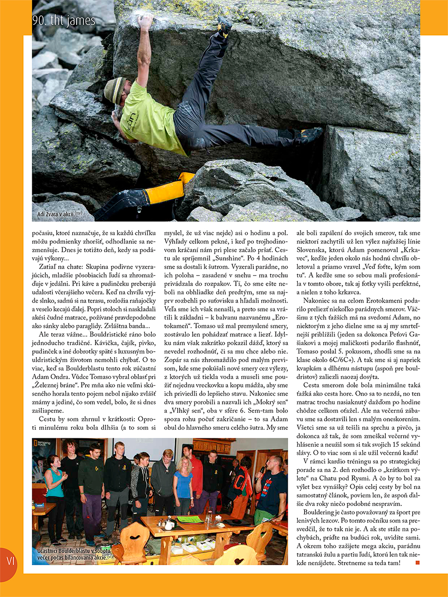 časopis, casopis, horolezec, climb, climbin, hudy, boulderblast