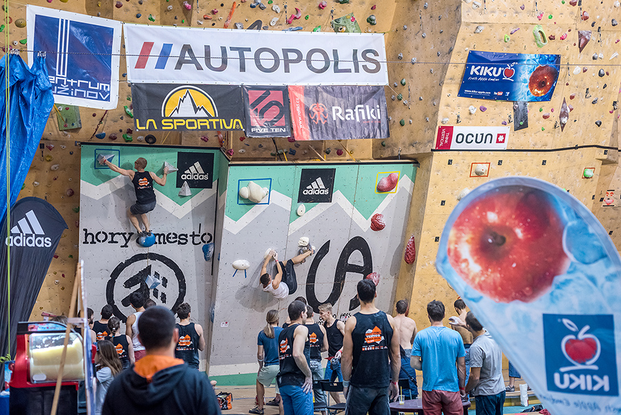 Adidas, boulder, cup, bouldering, lezenie, Greksak, Tomas, Vanda, Michalkova, vertigo, open, stranik