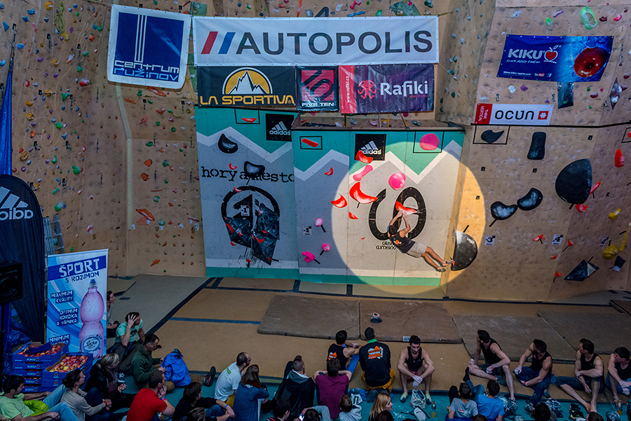 Adidas, boulder, cup, bouldering, lezenie, Greksak, Tomas, Vanda, Michalkova, vertigo, open, stranik